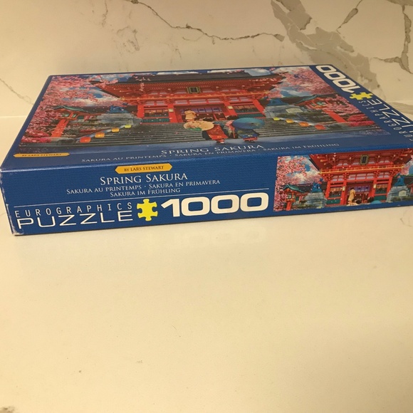 Eurographics Puzzle 1000 Pieces Spring Sakura Japan - Picture 5 of 5